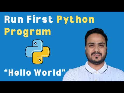 How to Run Your First Python Program (Hello World in 4 Minutes!)