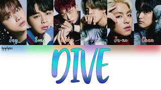 iKON- Dive (뛰어들게) Color Coded Lyrics Han|Rom|Eng