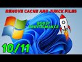 How to Clear ALL CACHE & JUNK From Windows 11/10 (Easy Way)