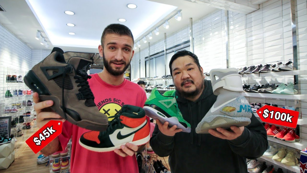 The Worlds MOST EXPENSIVE SNEAKER COLLECTION with Big Boy Cheng! - YouTube