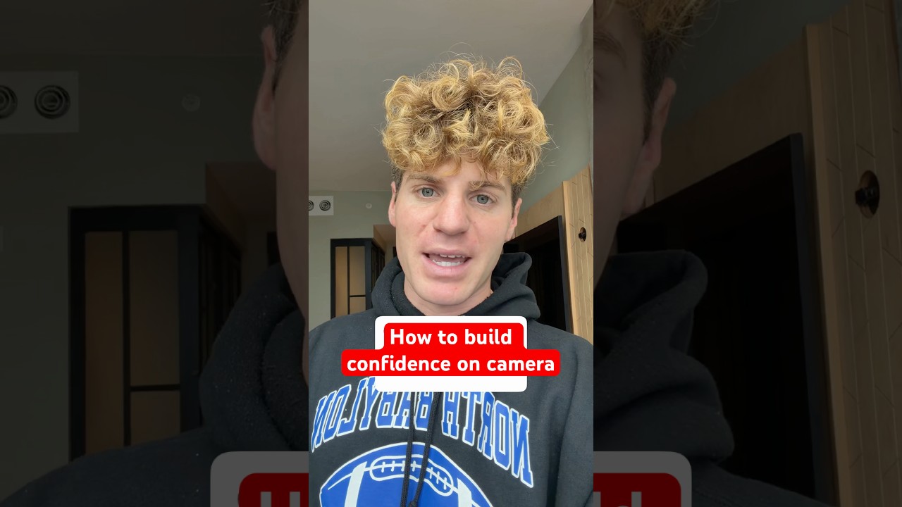 How to build confidence on camera 👀