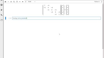 Tridiagonal and Banded Matrices