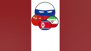 Thumbnail of Countries which support North Korea vs South Korea #countryball