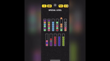 Ball Sort Special Level (after Level 6605)