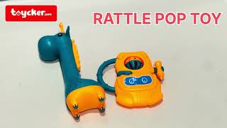 RATTLE POP TOY FOR KIDS  #TrendingToy #ViralToy#RattleToy #BabyToy #KidsToy#KidsLearning
