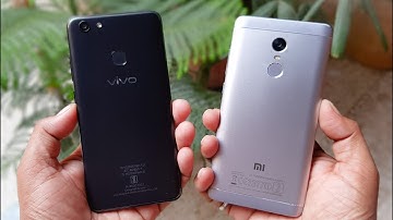 ViVo V7 Plus vs Redmi Note 4 SPEED TEST | COMPARISON!!