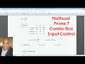 PTC Mathcad Prime 7.0 - Combo Box Input Control