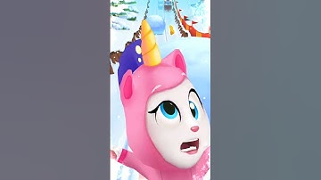 Talking Tom Gold Run Funny Fails Android ios gameplay #shortfeed #shorts #talkingtom