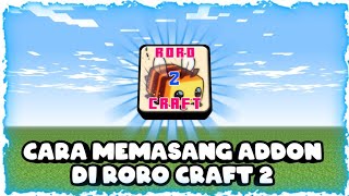CARA MEMASANG ADDON DI RORO CRAFT 2 (RORO CRAFT 2 MALAYSIA) screenshot 5