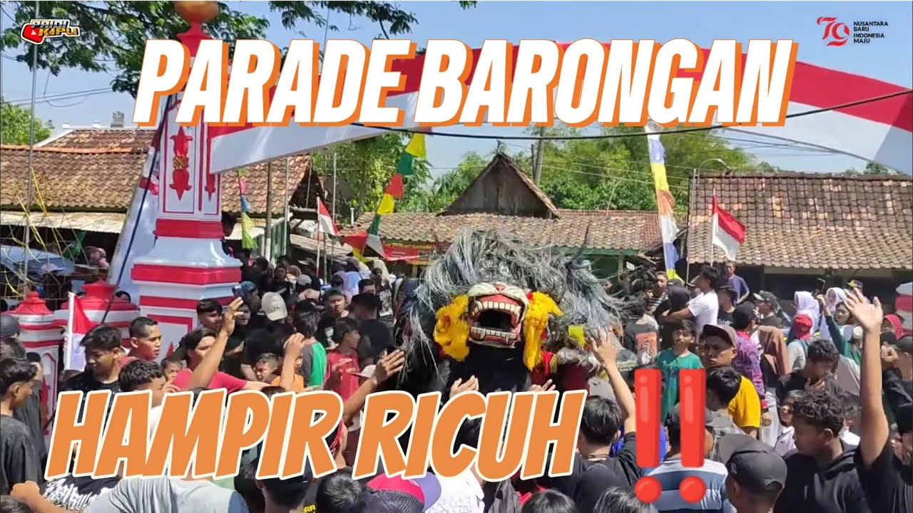 PARADE BARONGAN DI LAPANGAN GARUDA DOPLANG SE-KECAMATAN JATI 2024