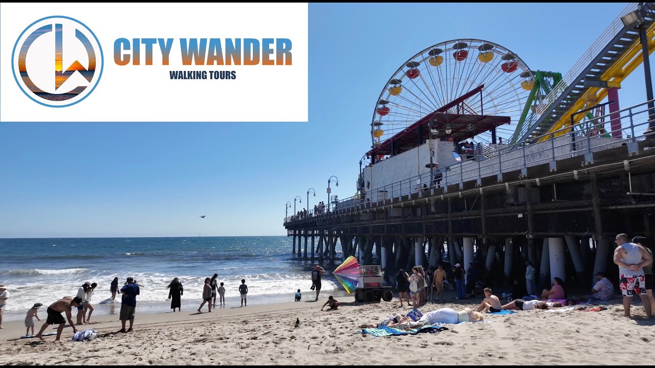 Santa Monica Beach Walk + 360 Pier Festival + Venice Fest Vibes  2025| CityWander