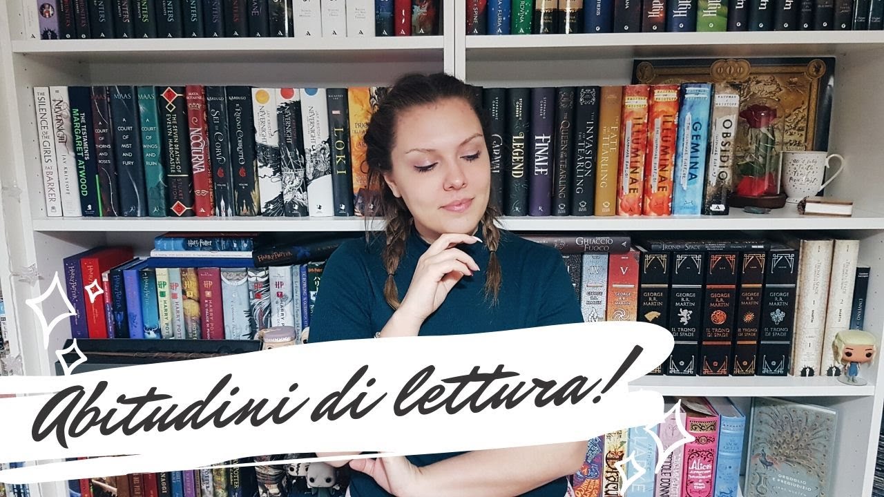 Reading habits || Le mie abitudini di lettura!
