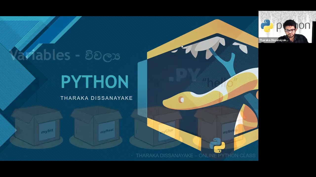 Python day 9 - Tharaka Dissanayake - GCE A/L