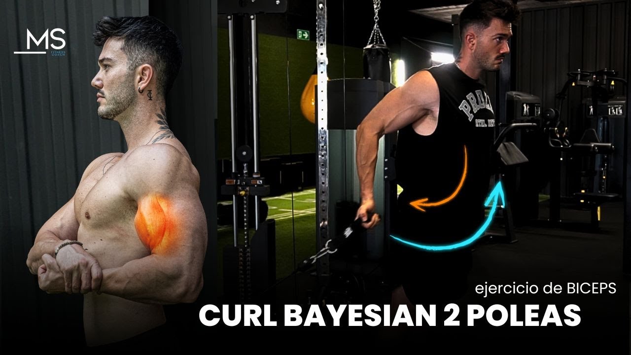 CURL BAYESIAN POLEAS DOBLES - YouTube