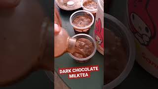 MILKTEA dark Chocolate #shorts MILKTEA dark Chocolate #shorts