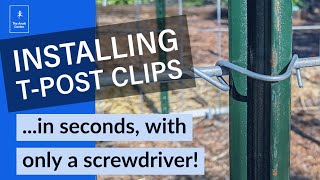 How to Install a TPost Clip in 60 seconds #short