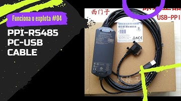 ⚡ Cable PC-USB PPI-RS485 para CPU s7-200