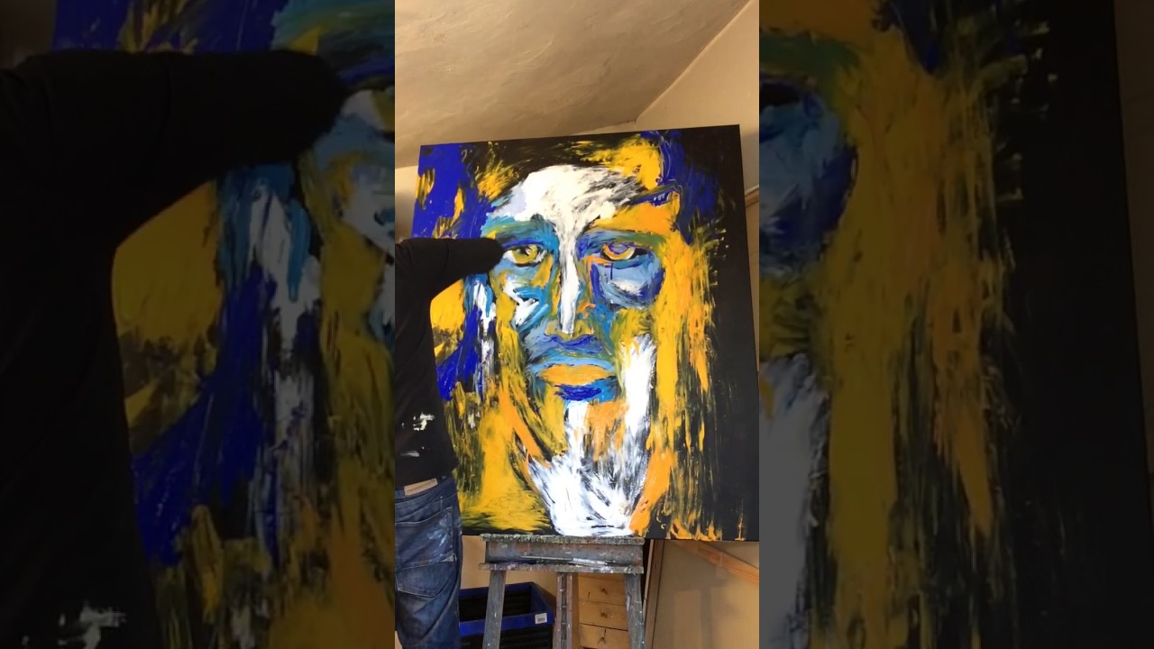 norbert witte Malerei eine Form der Anbetung