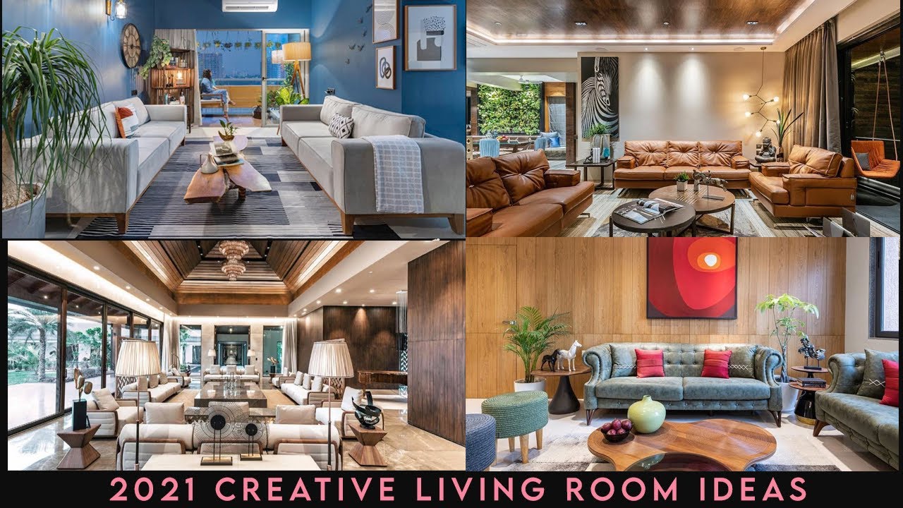 77 Creative Living Room 2021 Interior Design Ideas - YouTube