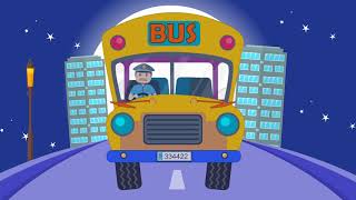 Nursery rhymes - Wheels on the bus (Lyrical) | Euro Kids screenshot 4
