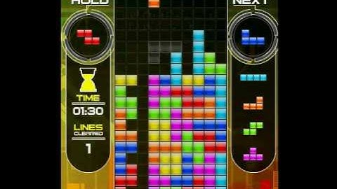 Tetris Ultra Build: 4x B2B T-Spin Triple + 10x Combo