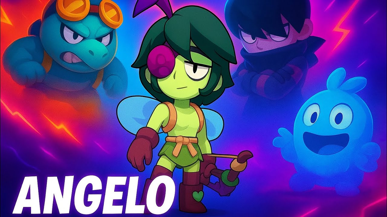 “Angelo DOMINATES Duel vs Edgar, Bazz & Squeak 🔥 | Brawl Stars”