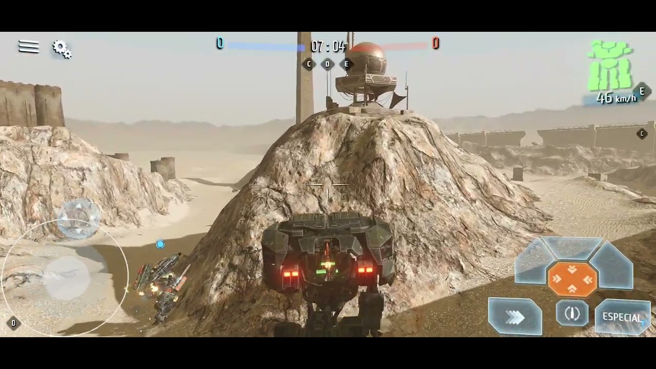 BATTLE OF TITANS- Novo robô Kronos primeira gameplay