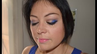 Tuto Maquillage Bleu Roi