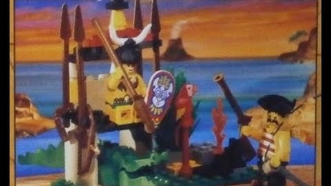 Lego 6246 - instruction of alt. model A building