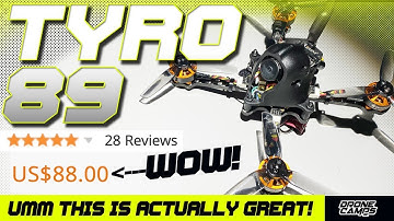 $88 and AWESOME! - Eachine TYRO89 - BUILD, BETAFLIGHT, & FLIGHT TESTS 🏆