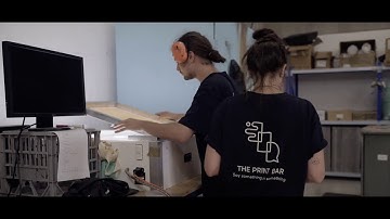Behind The Scenes: Screen Printing A Rainbow Design Onto A T-shirt Using 1 Screen