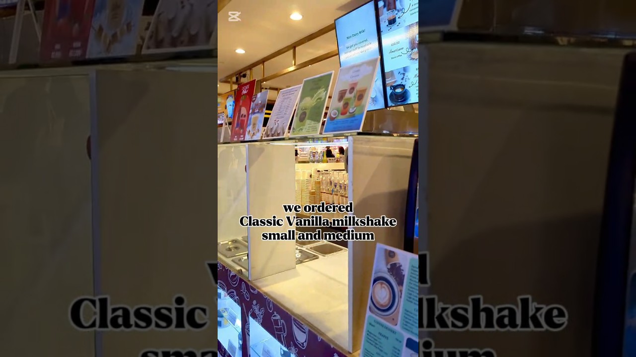 වැනිලා මිල්ක්ෂේක් Artisan Diletto#food #foodblogger #foodie #cooking #foodlover #milkshake #recipe