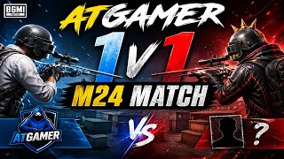     1v1 M24 Showdown 🔥 BGMI Sniper Battle | ATGAMER