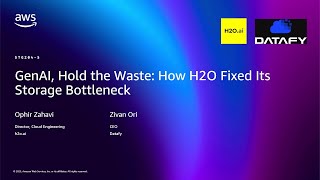 AWS re:Invent 2025 - GenAI, Hold the Waste: How H2O Fixed Its Storage Bottleneck (STG204)