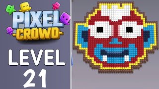 Pixel Crowd Level 21 Full Walkthrough Solution