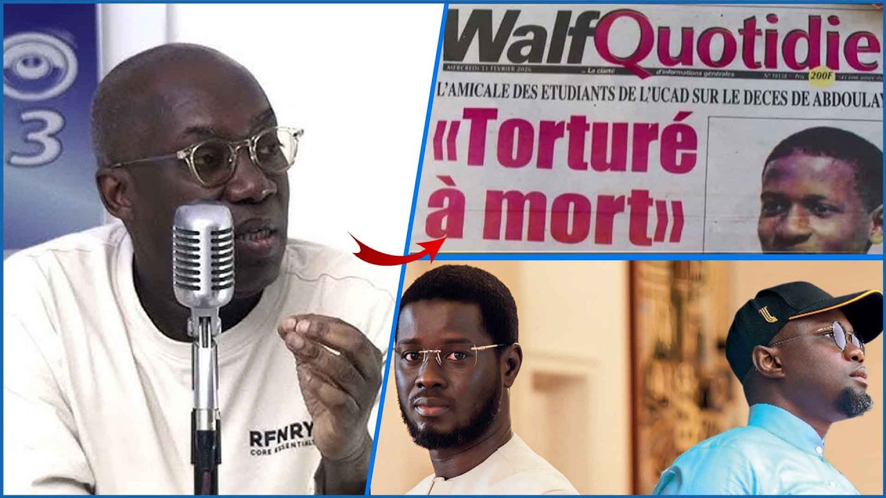 Économie, Justice, Mort à l'UCAD : Le constat amer d'Ibou Fall sur la dérive du pays.