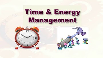 11 Time and Energy Management Sr. Secondary 321