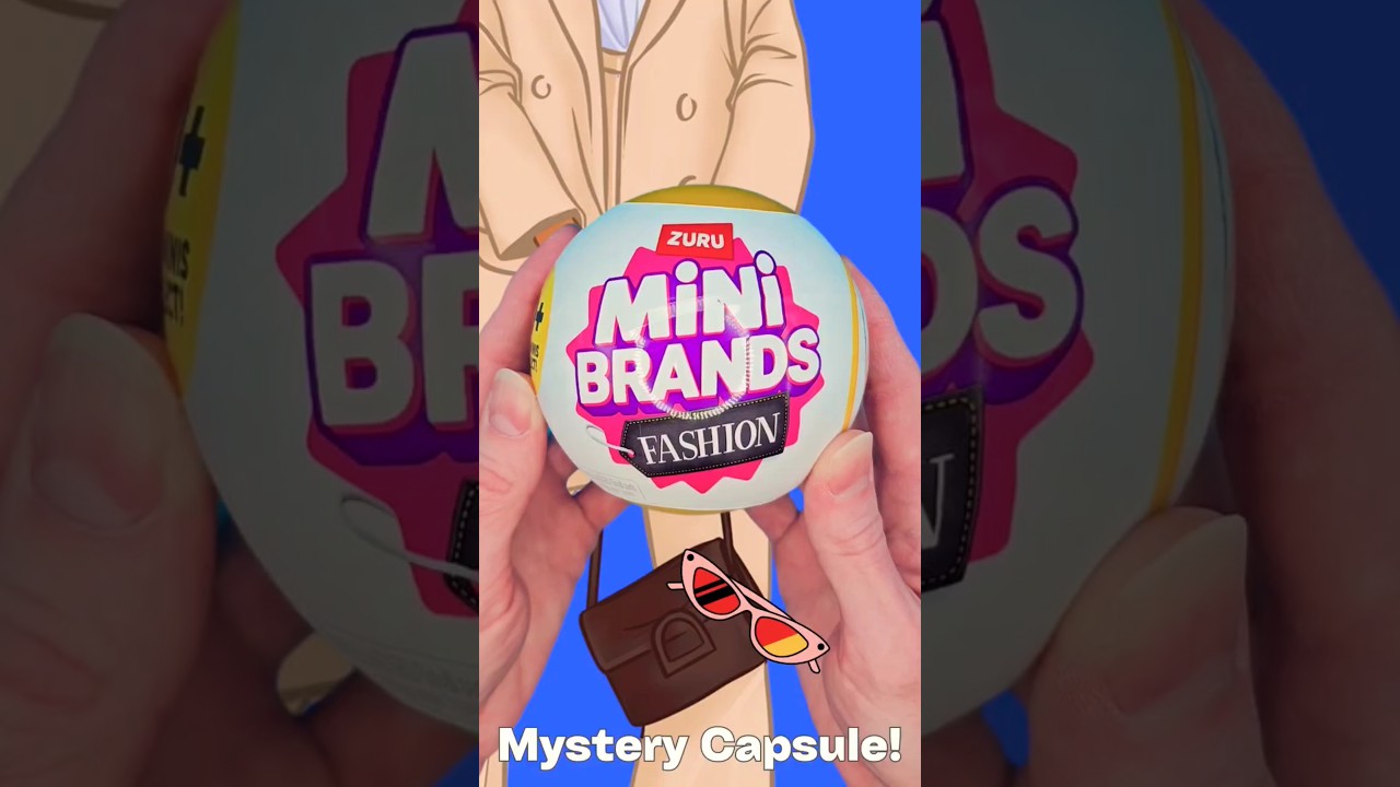 ZURU Toys 5 Surprise Mini Brands Fashion Mystery Capsule  