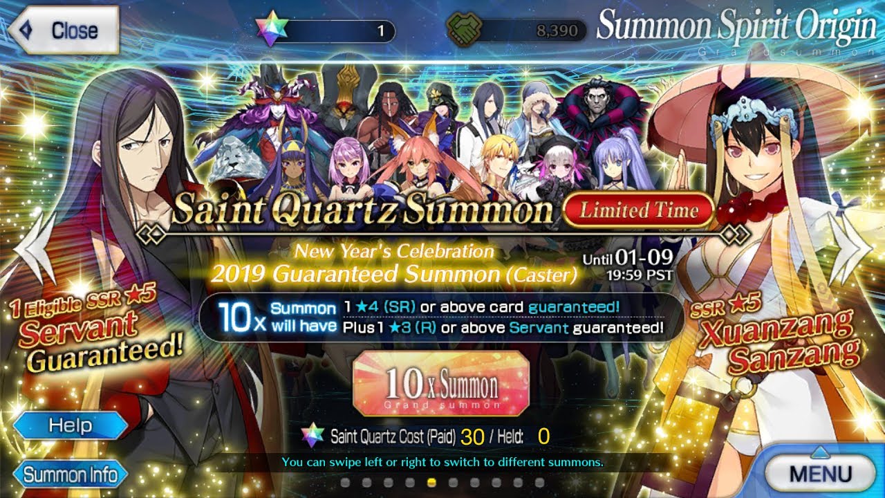 [FGO NA] Guaranteed banner + A few rolls for Musashi. YouTube