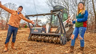 Biggest UPGRADE For SHOOTDANG RANCH! Forestry Mulching / Pole Barn / Tiny House