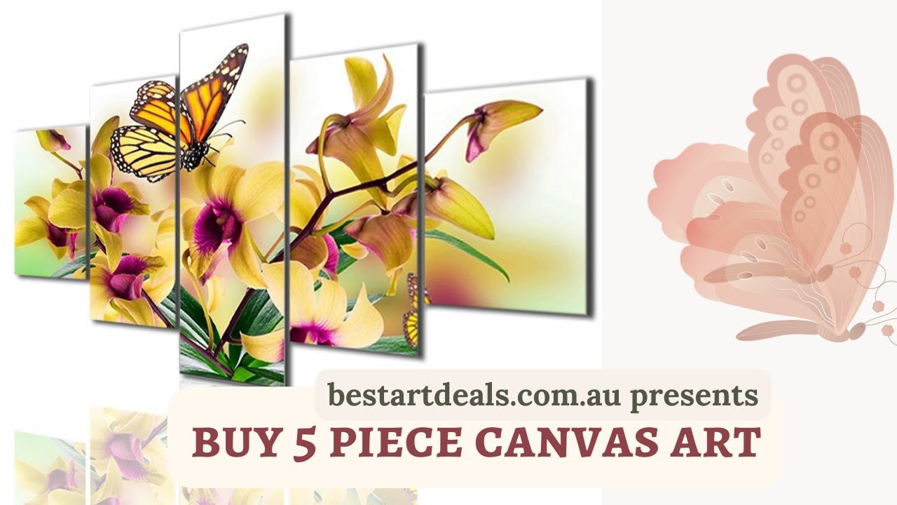 5 Piece Canvas Wall Art for Living Room | Split Art Prints | 5 Piece Wall Art | Bestartdeals.com.au