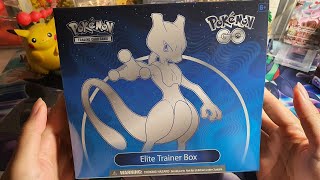 Opening Pokemon GO ETB