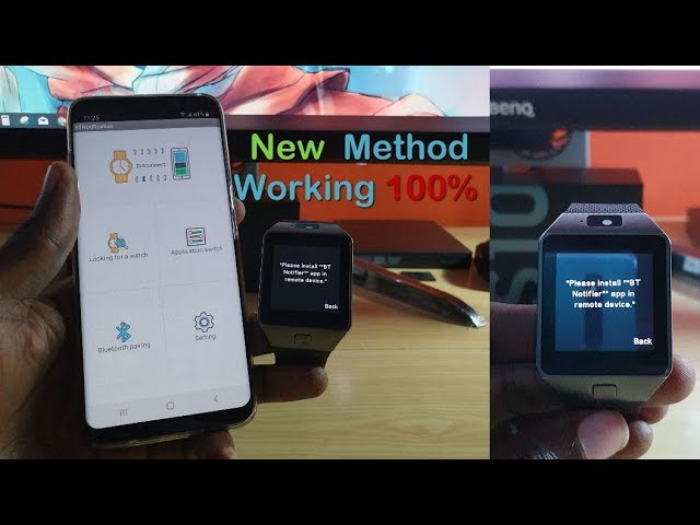 NEW 2019 Please BT Notifier app In device fix for Chinese Smartwatch - YouTube