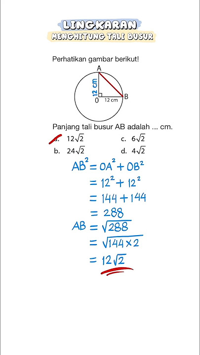 Calculating the Length of a Bowstring #circle