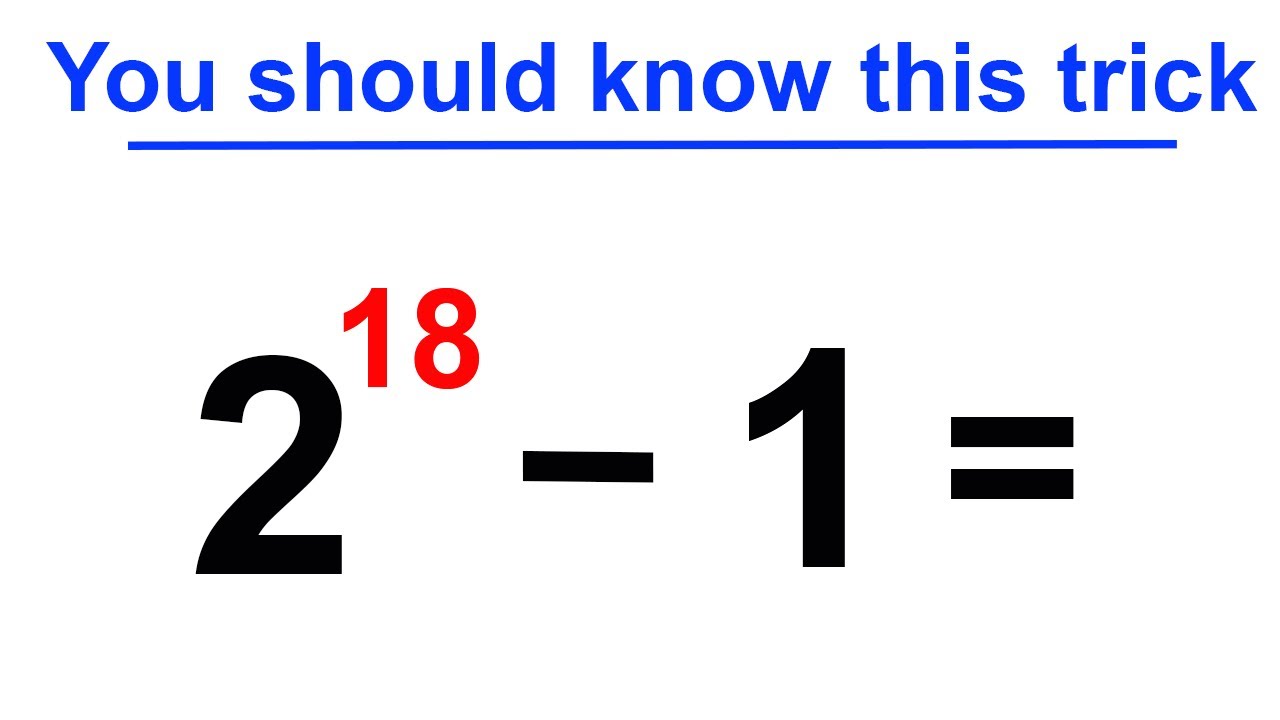 This math trick will help you in life | Forget about calculator - YouTube