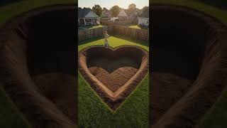❤️ **Heart Shape Pool Build Transformation!** 🏊✨
