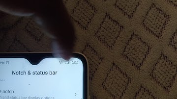 Battery Indicator MIUI 11 Redmi Phone Status Bar