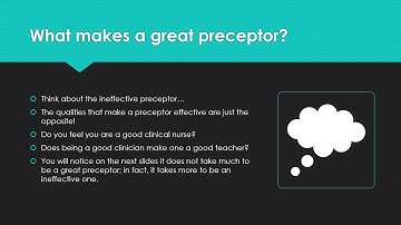 Preceptor Development Program – Module 2