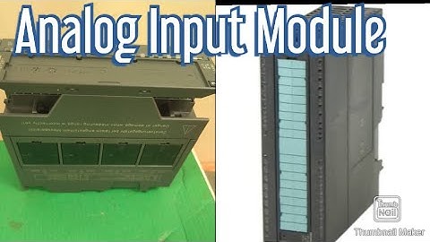 ANALOG INPUT (AI) MODULE |PLC S7-300|Basic Concept of Analog Input Module|AI Module|Hindi|