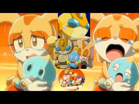 Sonic X Comparison: Cream & Cheese Crying For Emerl's Destruction (Japanese⚠️ VS English)